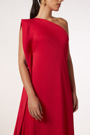 Timeless Charm One Shoulder A-line Elegant Maxi Dress