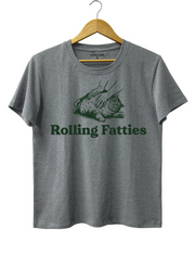 Cat Rolling Fatties Tee