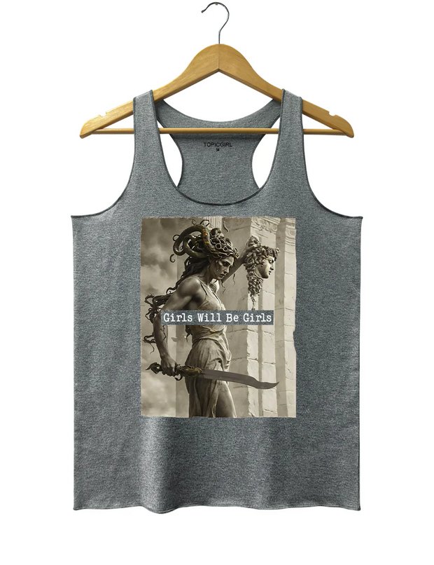 Medusa With The Head Of Perseus Tank Top