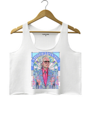 Uncle Baby Billy Bible Bonkers Crop Tank Top