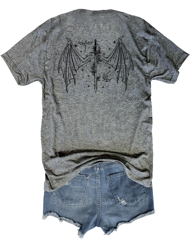 Throne Of Glass From Now Until The Darkness Claims Us Tee