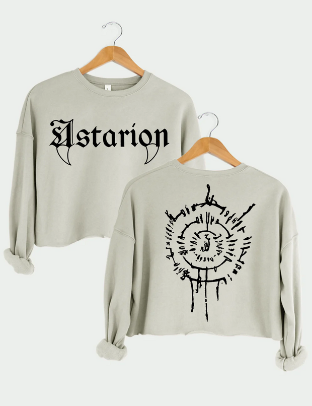 Astarion Baldur's Gate 3 Adventure Awaits Crop Sweatshirt