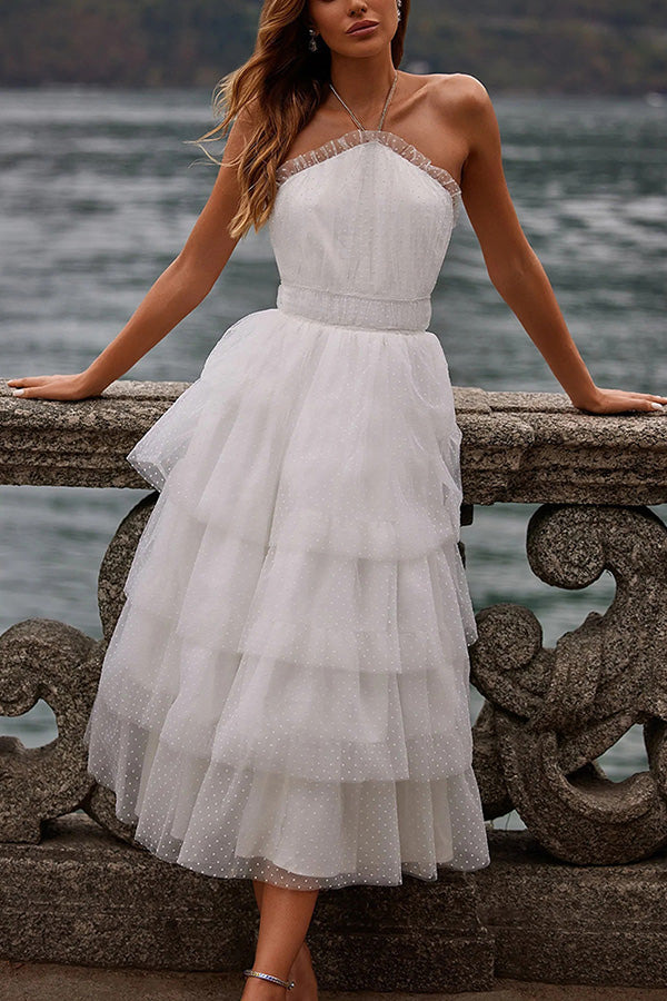 robe dos nu sans manches 