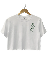 Rizz Em with The Tism Crop Top