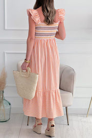 Halva Striped Honeycomb Dress