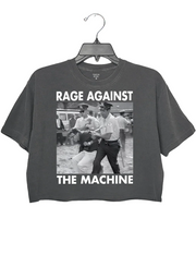1963 Arrest Bernie Sanders Crop Top