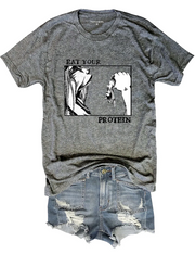 Attack On Titan Eat Your Protein Tee