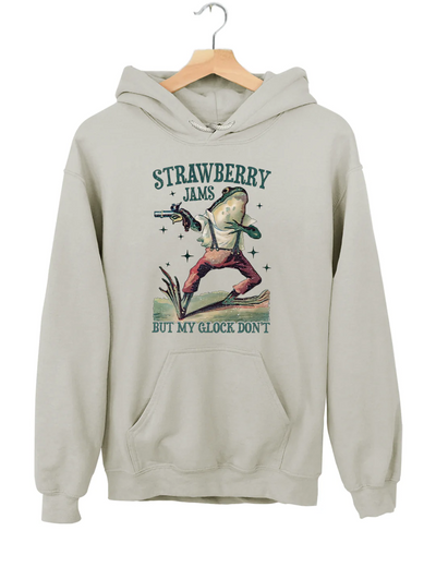 Strawberry Jams But My Glock Don't Hoodie
