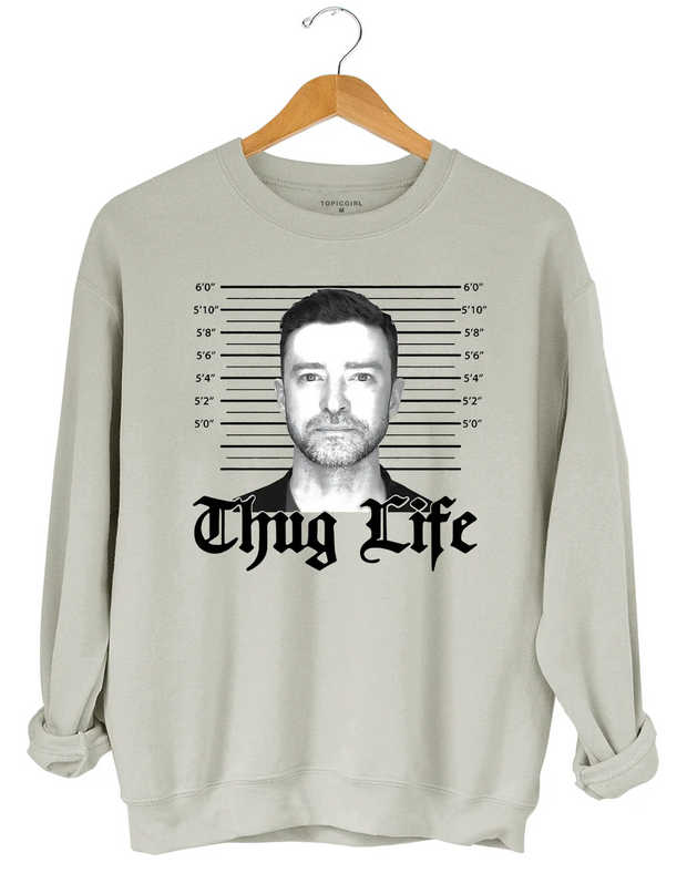 Thug Life Justin Timberlake Sweatshirt