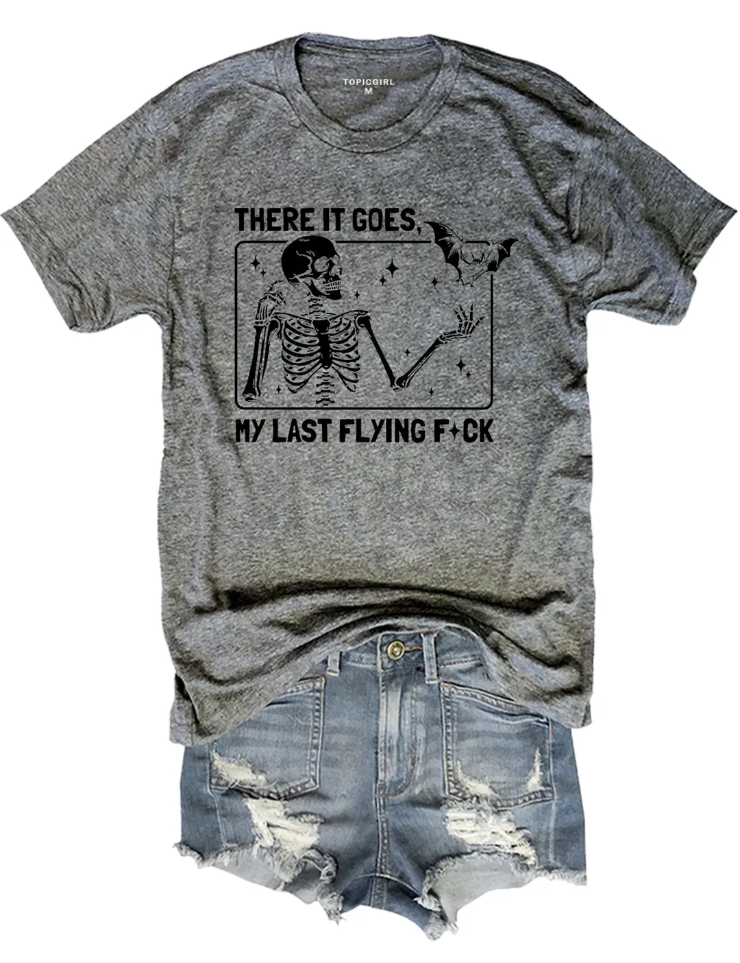 There lt Goes My Last Flying F*ck Halloween Tee