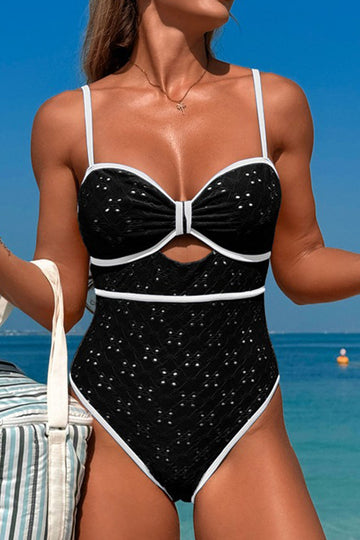 Premium Sexy Hollow One-Piece Swimsuit