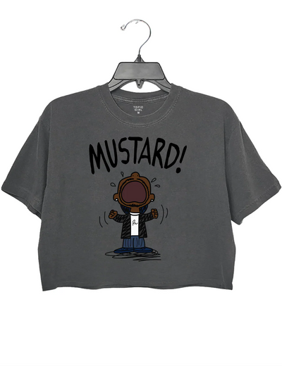 Kendrick Lamar MUSTARD Crop Top