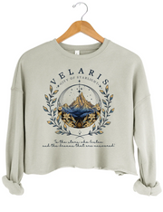 ACOTAR Velaris City Of Starlight Crop Sweatshirt