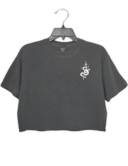 Trash Takes ltself Out Every Single Time Crop Top