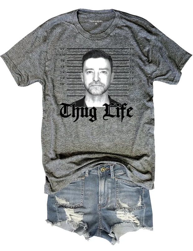 Thug Life Justin Timberlake Tee
