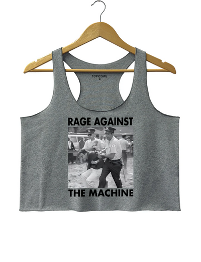 1963 Arrest Bernie Sanders Crop Tank Top
