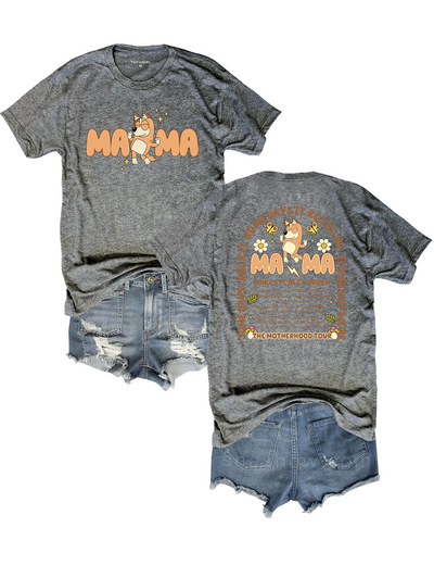 The Motherhood Tour Bluey Mama Tee