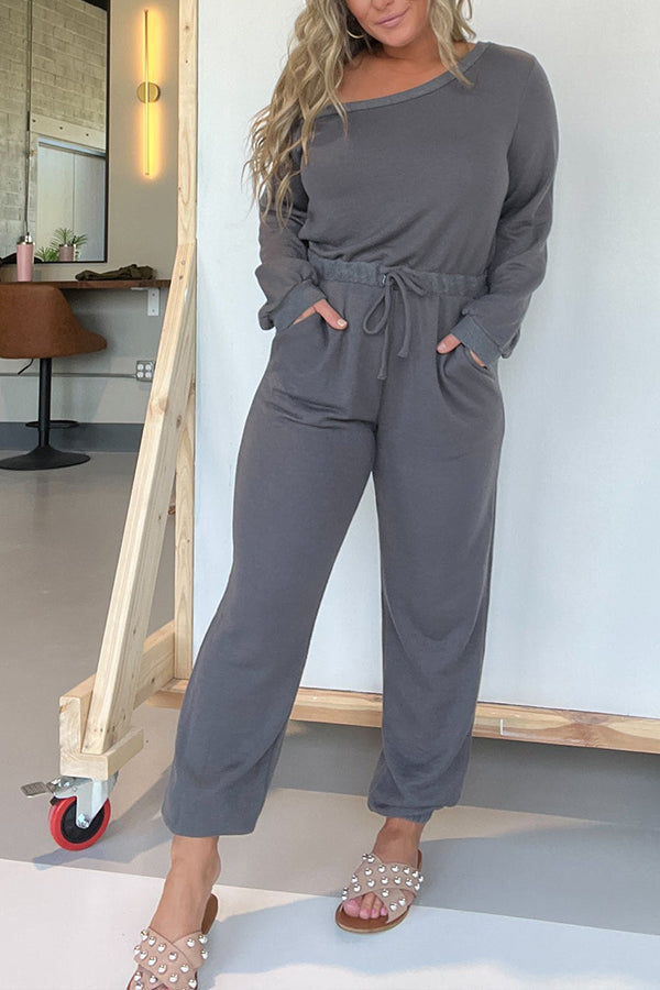 DARE ME OFF-THE-SHOULDER-JUMPSUIT ANTHRAZIT 