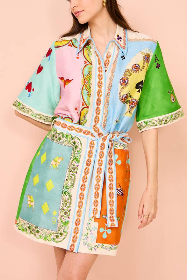Panflay – Rummy – Mehrfarbiges Minikleid
