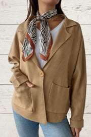 Woven Blazer Jacket