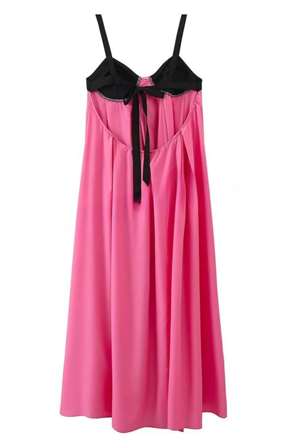 Sexy ärmelloses, rückenfreies Maxikleid mit Schnürung