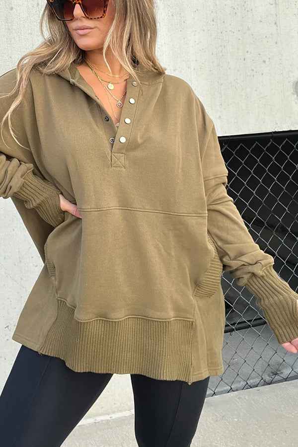 WOMEN'S OVERSIZED HOODIE WITH THUMB HOLES (BUY 2 FREE SHIPPING)