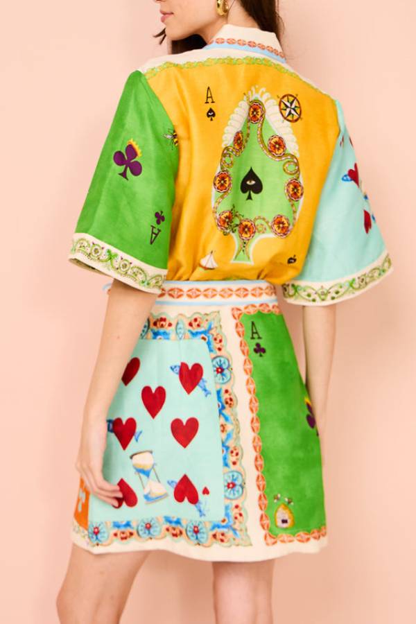 Panflay – Rummy – Mehrfarbiges Minikleid