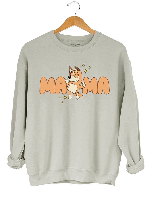 The Motherhood Tour Bluey Mama Sweatshirt