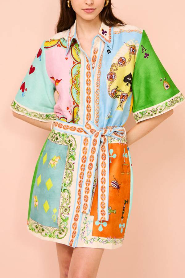 Panflay – Rummy – Mehrfarbiges Minikleid