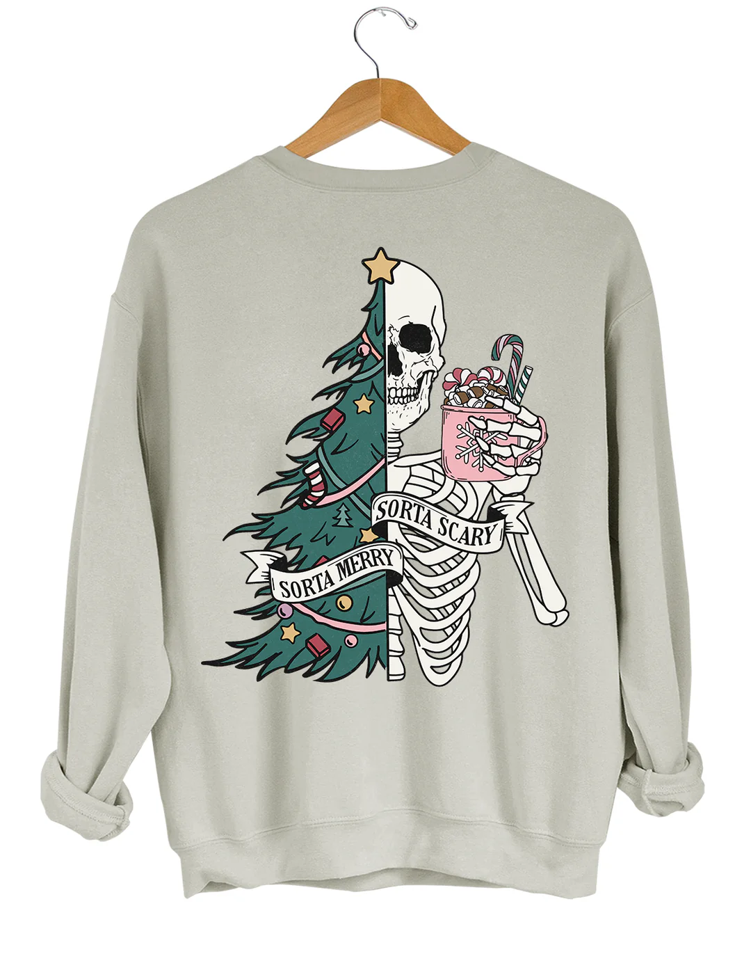 Sorta Merry Sorta Scary Christmas Sweatshirt