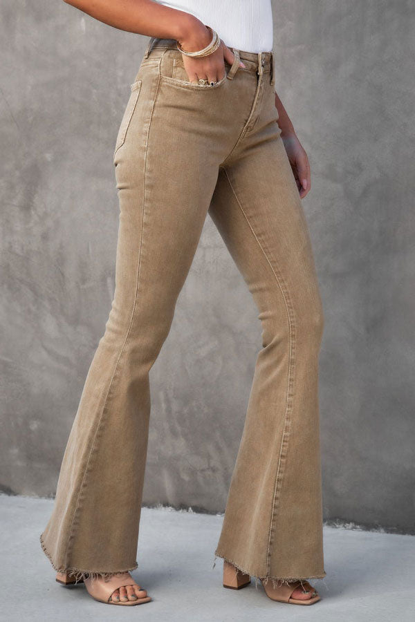 Versatile Daily Flared Jeans