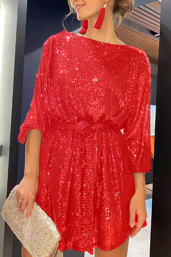sparkly sequin dress