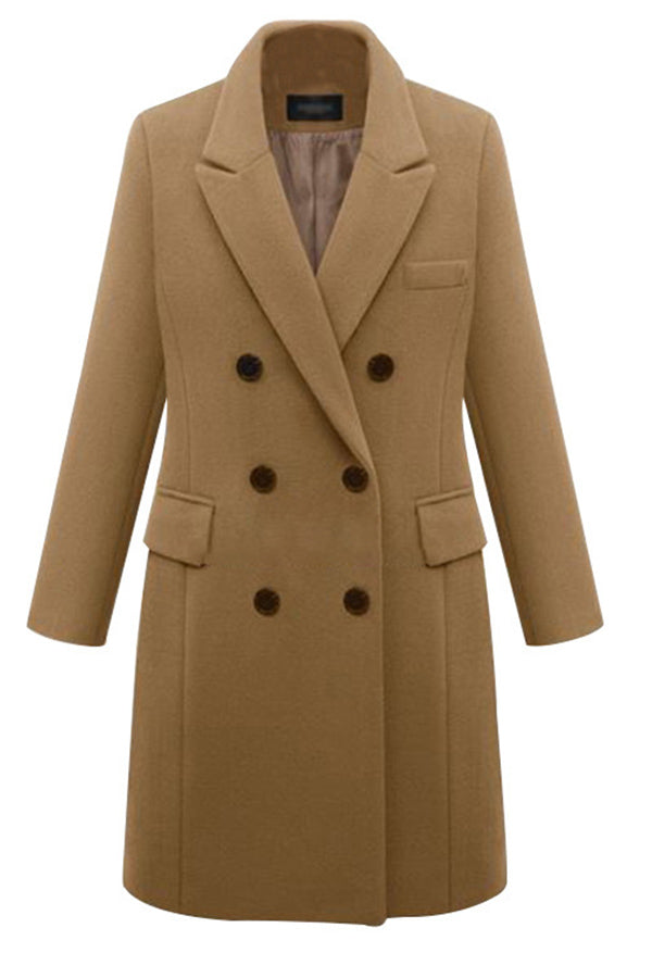 women's woolen coat