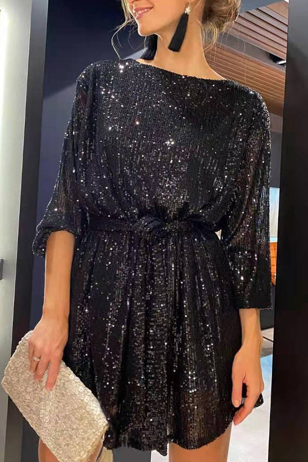 sparkly sequin dress