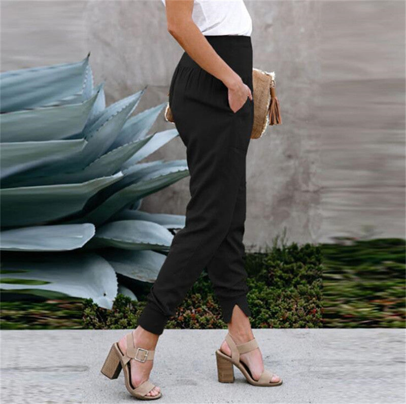Pantalon de jogging en coton à poches Hot and Bothered