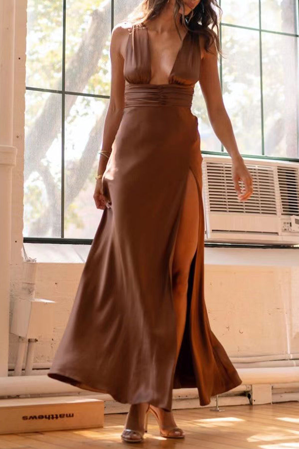 robe sexy dos creux jupe longue