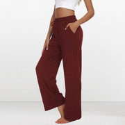 Yoga Fitness Jogging Loose Waist Wide Leg Pants