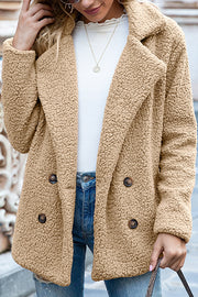 Button Lapel Loose Jacket