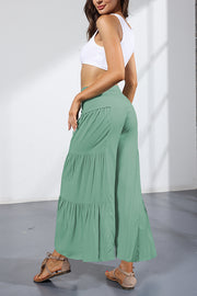 Bandage Casual Women's Wide Leg Pants