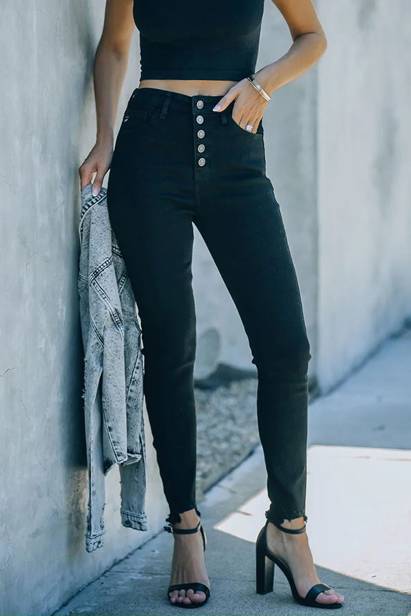 High Rise Skinny Jeans