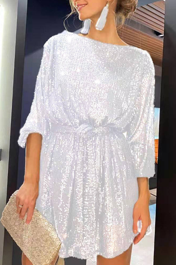sparkly sequin dress