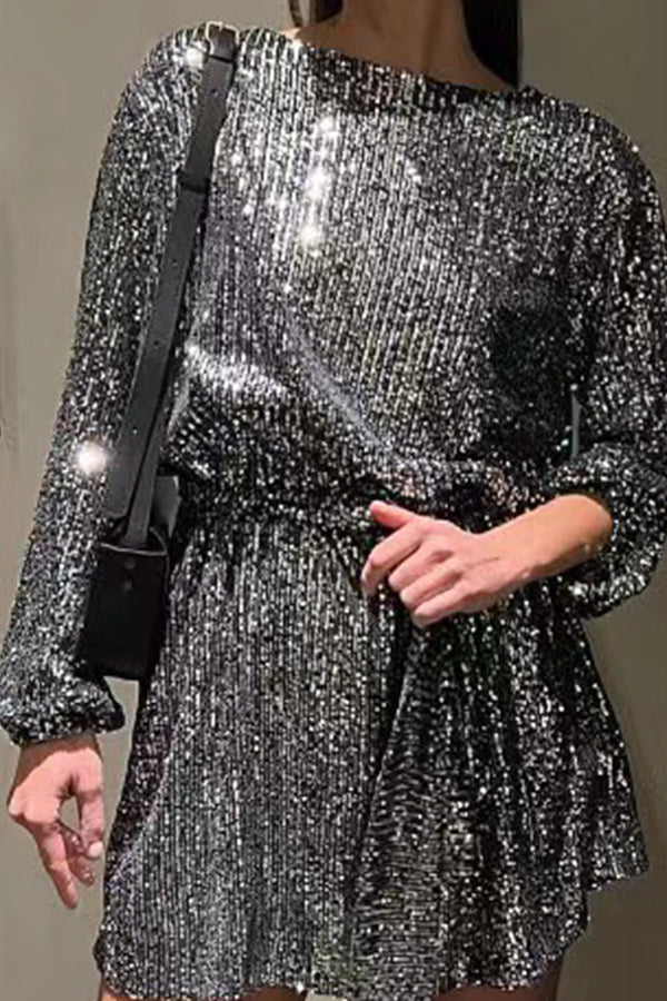 sparkly sequin dress