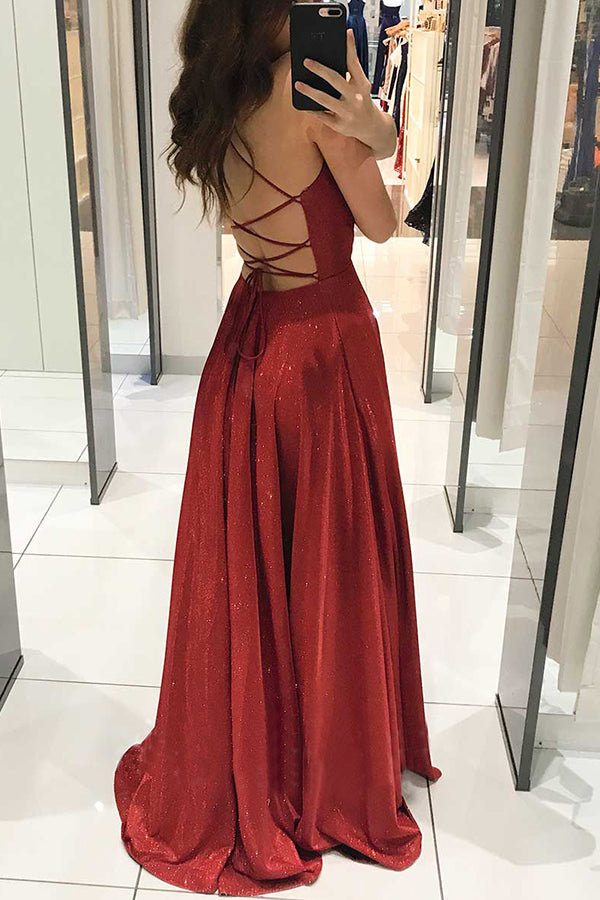 Slim dress with backless dress
