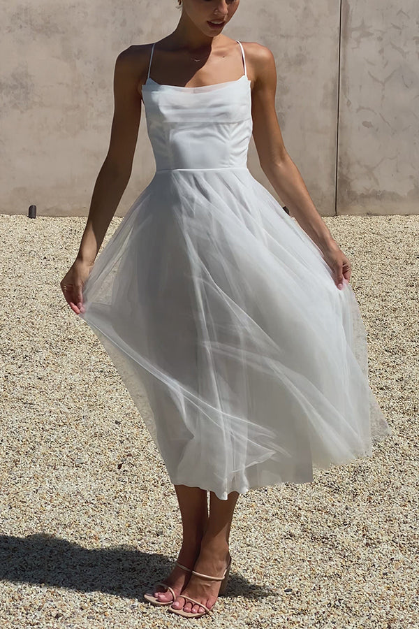 Robe mi-longue Belle