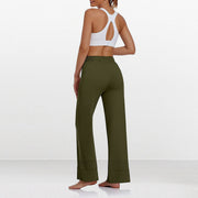 Yoga Fitness Jogging Loose Waist Wide Leg Pants