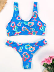 Fresh Printed Split Bikini