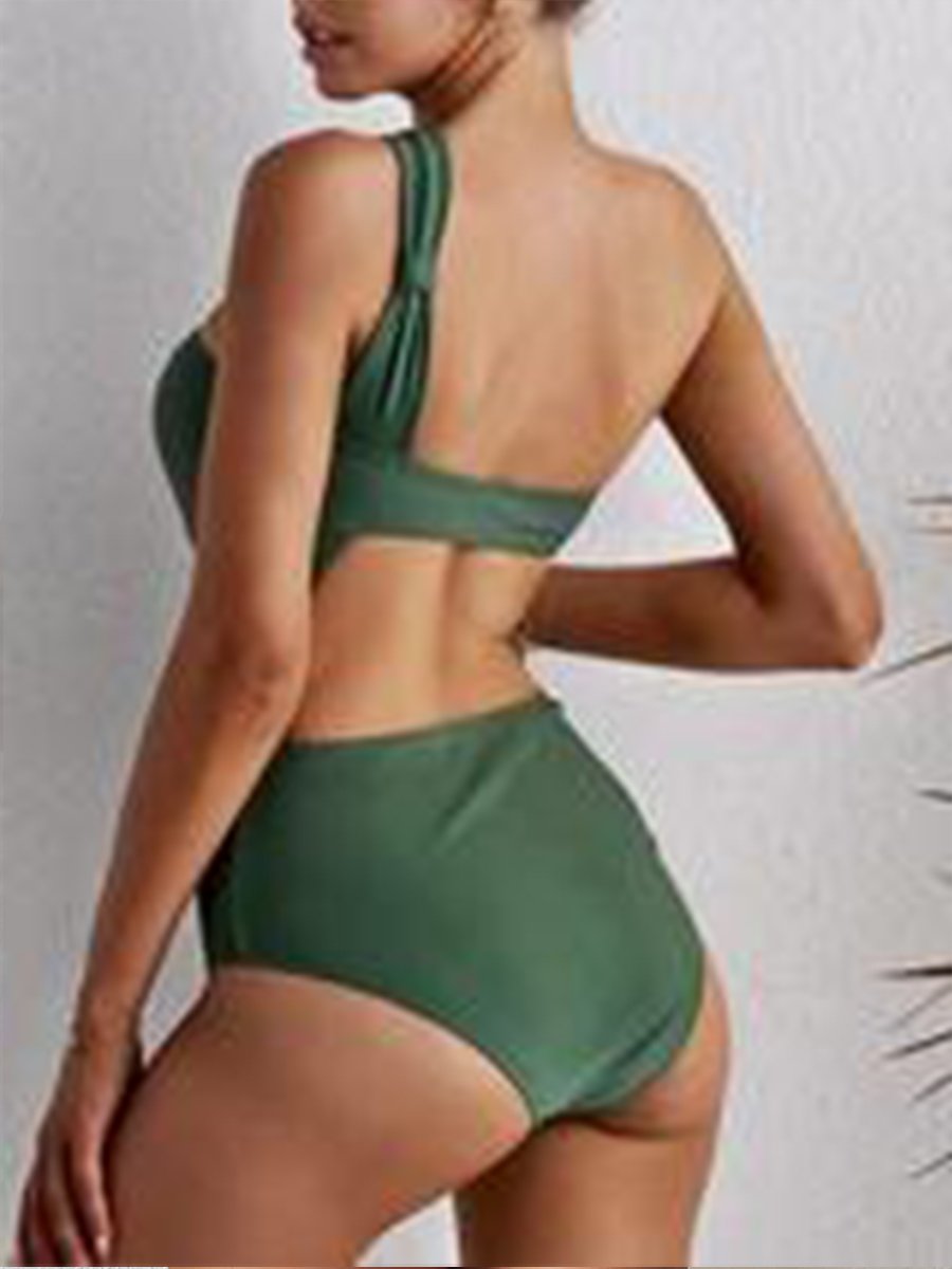Maillot de bain une pièce à une épaule