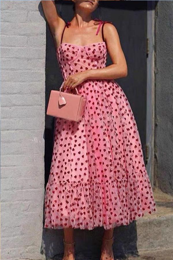 Pink Love Sling Dress