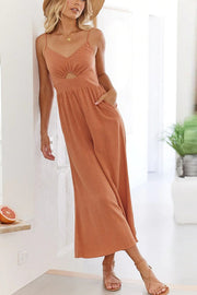 It's Optional Cutout Wide Leg Jumpsuit