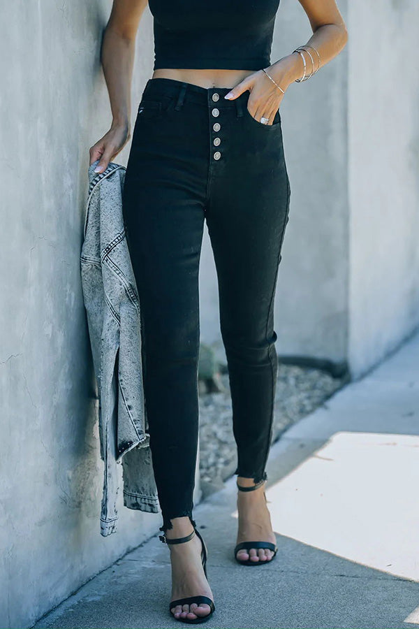 High Rise Skinny Jeans